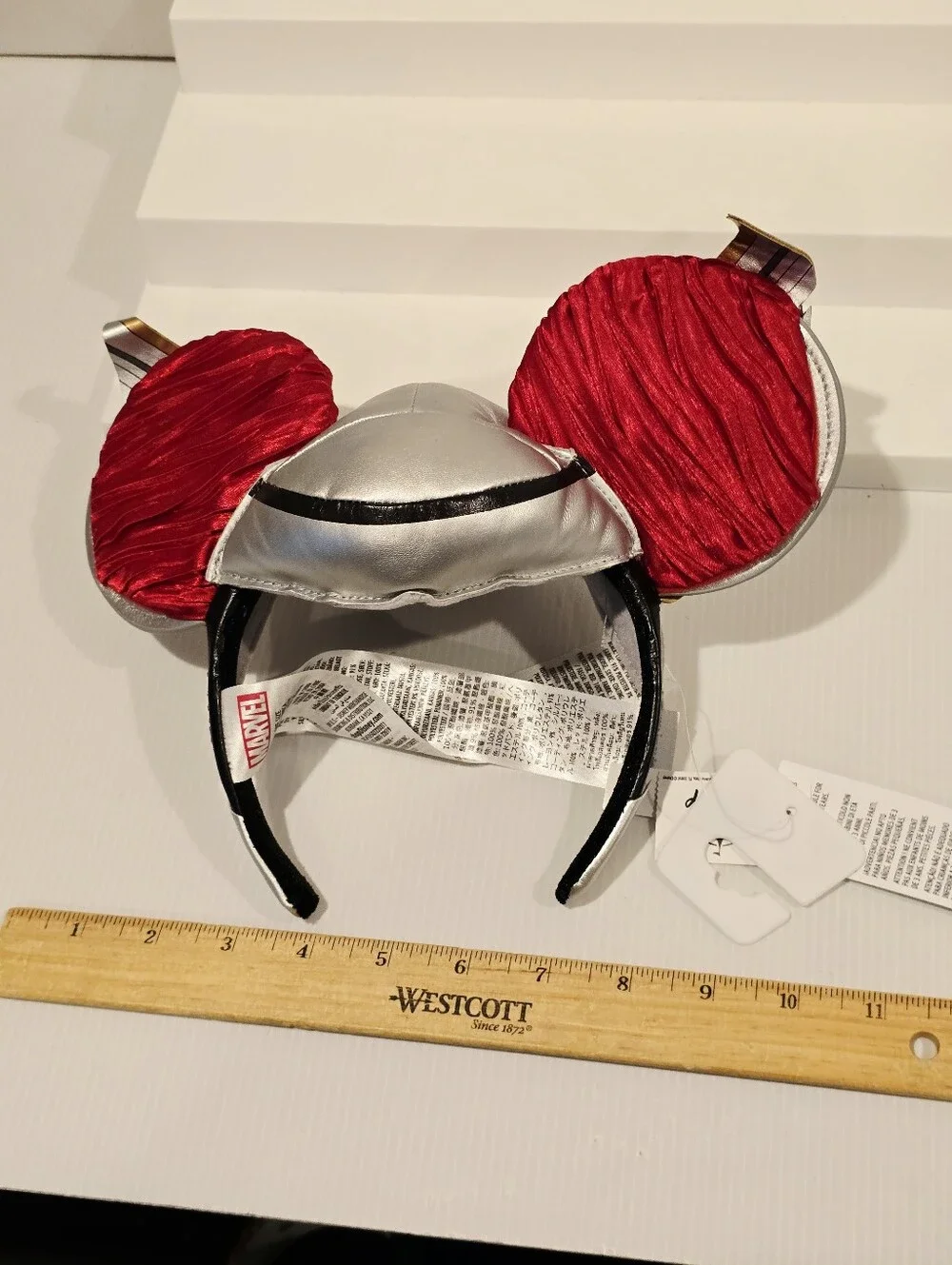 Disney Parks Mickey Ears Marvel Headband Set New